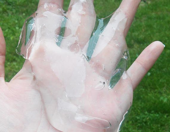clear slime without clear glue