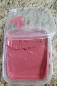store slime in container